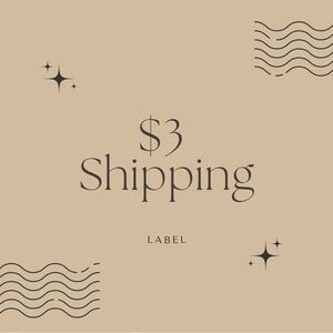 $3 Shipping Label